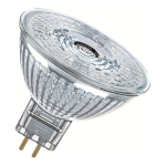 SPOT LED MR16 GU5.3 - DIMENSIONS Ø X L (MM) : 51 X 53 - PUISSANCE ABSORBÉE (W) : 7.4 - FLUX LUMINEUX (LM) : 621 - TEINTE DE LUMIÈRE : BLANC NATUREL