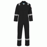 PORTWEST FR21 COMBINAISON ANTISTATIQUE SUPER LÉGÈRE 210G NOIR - TAILLE XL - STANDARD