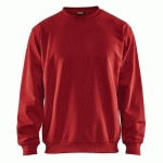 SWEAT COL ROND ROUGE TAILLE 4XL - BLAKLADER