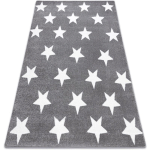 TAPIS SKETCH - FA68 GRIS ET CRÈME - PETITES ÉTOILES ÉTOILES GREY 180X270 CM