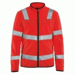 VESTE MICROPOLAIRE HAUTE-VISBILITÉ TAILLE XS - BLAKLADER