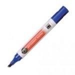 5 ETOILES MARQUEUR PERMANENT POINTE BISEAU CORPS PLASTIQUE ENCRE BLEUE À BASE D'ALCOOL