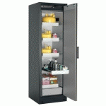 ARMOIRE SÉCURITÉ Q-PEGASUS-90 Q90.195.060.WDACR GRIS/ARGENT - ASECOS