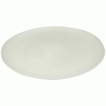 ASSIETTES À DESSERT Ø 25 CM EN PLA - BLANC - PLASTOREX