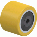 BLICKLE - GALET DE TRANSPALETTES Ø 82MM BANDAGE POLYURÉTHANE PU 550KG - HTHW 82X60/12-64K
