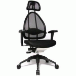 CHAISE DE BUREAU 'OPEN ART 2010', NOIR