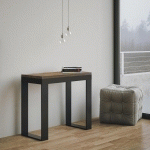 ITAMOBY - CONSOLE EXTENSIBLE 90X40/300 CM TECNO EVOLUTION NOYER STRUCTURE ANTHRACITE