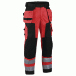 PANTALON ARTISAN SOFTSHELL HAUTE VISIBILITÉ TAILLE 46 - MANUTAN COLLECTIVITÉS