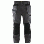 PANTALON DE TRAVAIL ARTISAN GRIS FONCÉ/NOIR TAILLE 50 - BLAKLADER