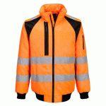 PORTWEST CD898 BOMBERS 2 EN 1 WX2 ORANGE/NOIR - TAILLE XXXL