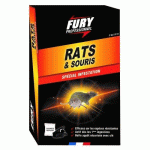 SOURICIDE EN GRANULÉS - RATS & SOURIS - FURY FURY