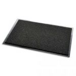 3M TAPIS D'ACCUEIL NOIR AQUAPLUS 6500 DOUBLE-FIBRES 90 X 150 CM