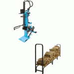 PACK FENDEUR DE BÛCHE VERTICAL 12000W - 12T - LOFEV120 + RANGE BÛCHES OFFERT LEMAN