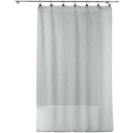 PANNEAU A ANNEAUX RIDEAU VOILE 140 X 240 CM LINKAE GRIS