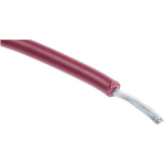 FILS DE CONNEXION RS PRO UL1061, 0,2 MM², ROUGE, 24 AWG, 100M, 300 V