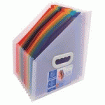 TRIEUR PORTE-REVUES À 12 COMPARTIMENTS CRYSTAL