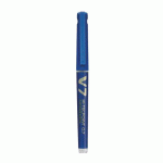 LOT DE 2 - STYLO ROLLER PILOT HI-TECPOINT V7 BEGREEN RECHARGEABLE À CAPUCHON POINTE 0,7 MM - ÉCRITURE MOYENNE BLEU