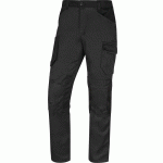 PANTALON DE TRAVAIL MULTIPOCHES MACH 2 V3 NOIR/GRIS T3XL - DELTA PLUS - M2PA3GG3X