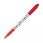 PILOT MARQUEUR PERMANENT SPÉCIAL BEGREEN POUR ÉCRITURE SUR CD ENCRE ROUGE POINTE MOYENNE OGIVE