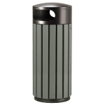 ROSSIGNOL CORBEILLE A POSER OU A FIXER ZENO ETIK - 60 L -  LATTE RECYCLE / GRIS MANGANESE