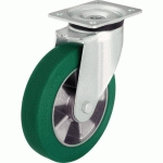ROULETTE PIV POLYU SOUPLE MOYEUBILLESF=55 0KGD=160MM - BLICKLE