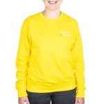 SWEAT COL ROND MAMAN SOBRICOLO JAUNE TL - SWJH030SYL