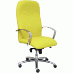 FAUTEUIL DE DIRECTION CAUDETE SIMILICUIR - JAUNE - PIQUERAS Y CRESPO