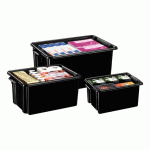 LOT DE 5 - BAC DE RANGEMENT RECYCLÉ CEP STRATA - 48,5 LITRES