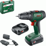 PERCEUSE VISSEUSE UNIVERSALDRILL 18V + 2 BATTERIES 1,5 AH - 06039D4002 BOSCH