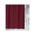 RIDEAU DE DOUCHE POLYESTER PRIMO 180X200CM BORDEAUX - SPIRELLA