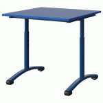 TABLE MALIBU 80X80 T3/T6 DL STR ABS BLEU U525/BLEU 5005 - MANUTAN EXPERT