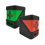 2PCS SMALL PORTABLE AUTO-TYPING WITH STAND OUTDOOR GREEN LASER LINE THROWER 2 LINES GREEN LASER LEVEL
