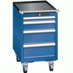 ARMOIRE BLEU GENT. 411X572X723 AVEC 4 TIR. 75KG _ 78.423.090 - LISTA