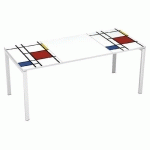 BUREAU EASY OFFICE 180X80CM P. BLC PLATEAU BLC ET DESIGN - MANUTAN EXPERT