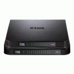 D-LINK GO-SW-24G NON-GÉRÉ L2 GIGABIT ETHERNET (10/100/1000) 1U NOIR