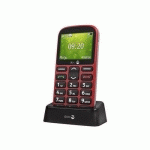 DORO 1361 - ROUGE - TÉLÉPHONE DE SERVICE - GSM