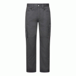 LOT DE 2 - PORTWEST CD825 PANTALON CARGO WX2 ECO GRIS MÉTAL - TAILLE 33 - STANDARD