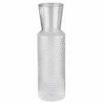 CARAFE EN VERRE DOTS, 0,9 LITRE, TRANSPARENT