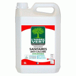 NETTOYANT ANTICALCAIRE SANITAIRE L’ARBRE VERT PROFESSIONNEL – BIDON DE 5 L