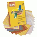 RAMETTE PAPIER A4 ADAGIO 160G VERT PASTEL