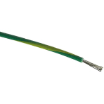 FIL DE CÂBLAGE, SECTION 1 MM², 1000 V VERT/JAUNE CUIVRE, MAXIMUM +70 °C, 25M ( PRIX POUR BOBINE DE 25 MÈTRES ) - RS PRO