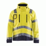 VESTE HAUTE VISIBILITÉ JAUNE FLUORESCENT/MARINE TAILLE XS - BLAKLADER