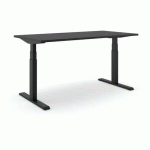 BUREAU RÉGLABLE STEELFORCE PRO 670 SLS - 160CM - NOIR - ACTIFORCE