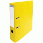 CLASSEUR À LEVIER EXPORT PVC A4 DOS DE 70MM JAUNE - EXACOMPTA