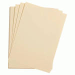 LOT DE 5 - ETIVAL COLOR PAQUET 5F A4 160G - IVOIRE