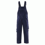 PANTALON À BRETELLES RETARDANT FLAMME MARINE TAILLE 42 - BLAKLADER