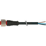 CONNECTEUR INDUSTRIEL PRÉ-CÂBLÉ RS PRO 5 CONDUCTEURS , M12 FEMELLE, 2M ( PRIX POUR 1 )