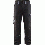 PANTALON RETARDANT-FLAMME NOIR/GRIS TAILLE 48C - BLAKLADER