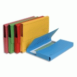 PAQUET DE 50 CHEMISES POCHE COLORIS VIFS FOREVER® - 24,5X32,5CM - ROUGE - LOT DE 2