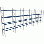 RACK 1 DÉPART + 6 SUIVANTS LXLXH 2700X19900X6000 600KG 4 NIV - BITO